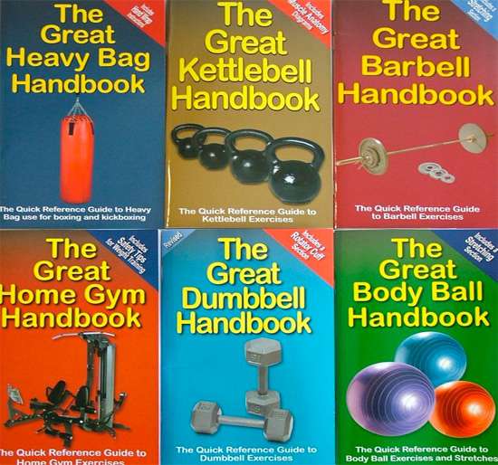 Assorted Fitness Handbooks