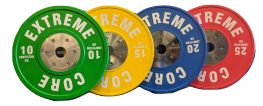 Competition Virgin Rubber Bumper Plates - $8.50kg *BEST PRICE IN PERTH**JUST ARRIVED*